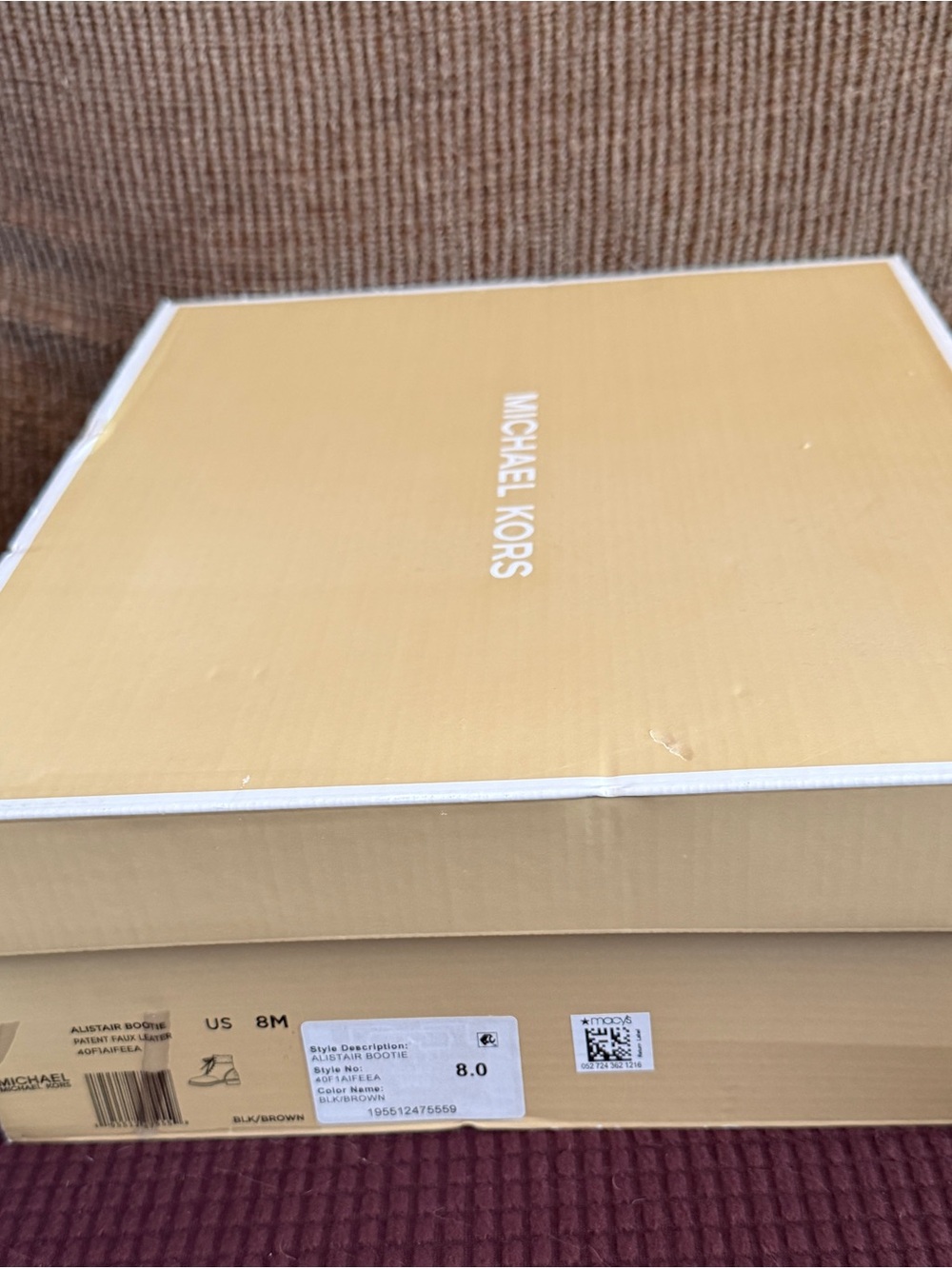 Brand New in Box - MICHAEL KORS Alistair Booties